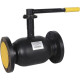 Кран шаровой стальной BROEN Ballomax фланцевый DN 100 PN 16 полный проход с рукояткой 585689