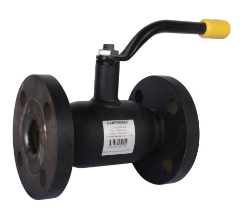 Кран шаровой стальной BROEN Ballomax фланцевый DN 32 PN 40 полный проход с рукояткой 585463