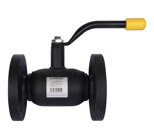 Кран шаровой стальной BROEN Ballomax фланцевый DN 32 PN 40 полный проход с рукояткой 585463
