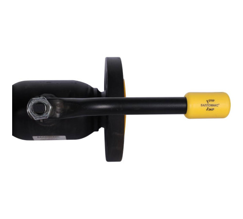 Кран шаровой стальной BROEN Ballomax фланцевый DN 32 PN 40 полный проход с рукояткой 585463