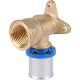 Угольник настенный с креплением удлиненный APE 1/2x20 мм пресс ARL3503200