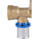 Угольник настенный с креплением удлиненный APE 1/2x20 мм пресс ARL3503200
