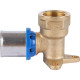 Угольник настенный с креплением удлиненный APE 1/2x20 мм пресс ARL3503200