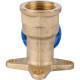 Угольник настенный с креплением удлиненный APE 1/2x20 мм пресс ARL3503200