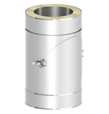 Труба дымоходная Jeremias ДКВ 200 мм 250 мм с лючком ревизии ДКВ68 200