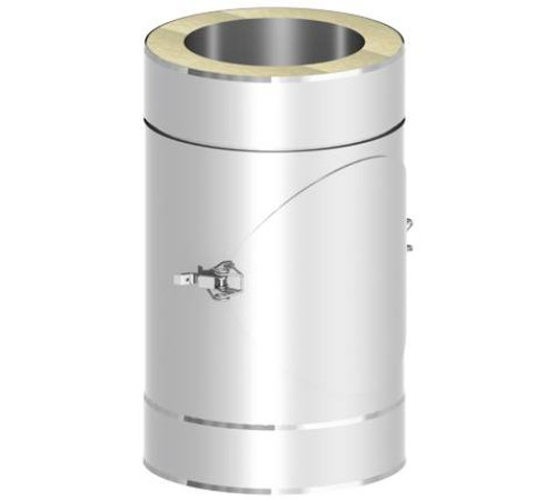 Труба дымоходная Jeremias ДКВ 200 мм 250 мм с лючком ревизии ДКВ68 200