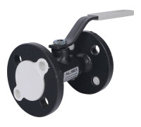 Кран шаровой ALSO КШФ Ду 15 Ру 4.0 МПа сталь 20 фланцевый КШ.Ф.015.40-01