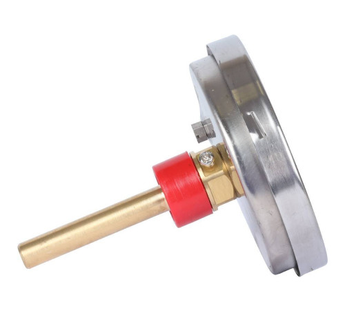 Термометр биметаллический Росма БТ-41.211 80 мм 160 °C осевой шток 64х6 мм G1/2 00000002472