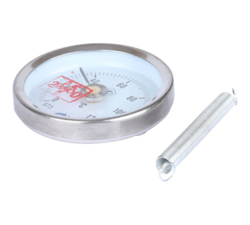 Термометр биметаллический накладной Росма БТ-30.010 63 мм с пружиной 00000002384