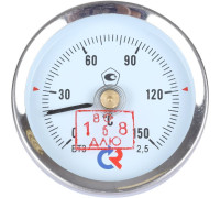 Термометр биметаллический накладной Росма БТ-30.010 63 мм с пружиной 00000002385
