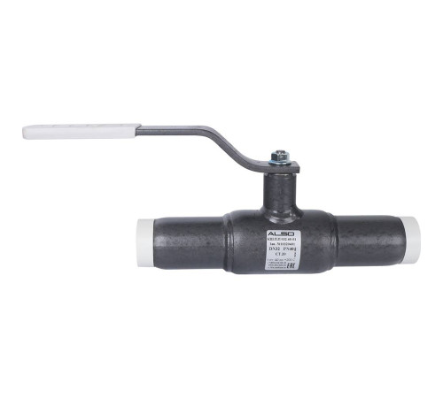 Кран шаровой ALSO КШПП Ду 32 Ру 4.0 МПа сталь 20 полнопроходной под приварку КШ.П.П.032.40-01