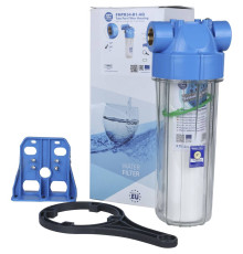 Магистральный фильтр Aquafilter 10SL 3/4 с воздушным клапаном FHPR34-B1-AQ