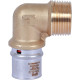 Угольник-переходник STOUT 1х26 мм с наружной резьбой пресс SFP-0011-000126