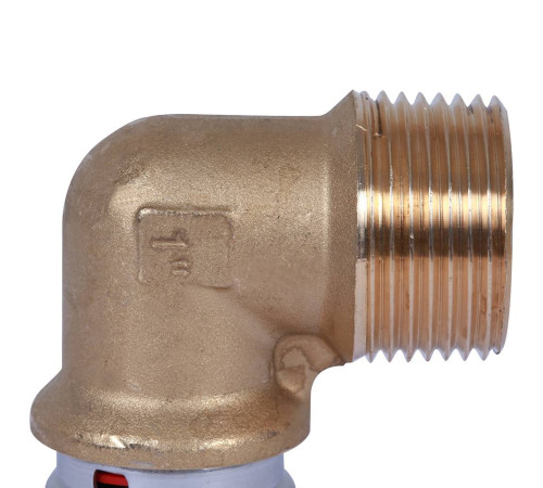 Угольник-переходник STOUT 1х26 мм с наружной резьбой пресс SFP-0011-000126