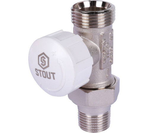 Клапан термостатический STOUT прямой 1/2 x 3/4 EK SVT-0001-100015