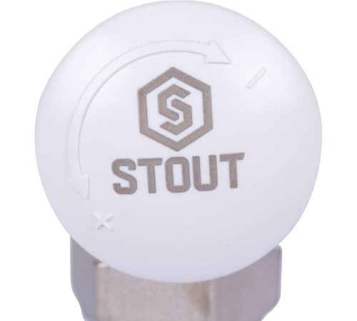 Клапан термостатический угловой STOUT 1/2 x 3/4 EK SVT-0002-100015