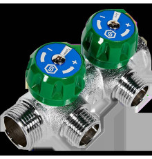 Коллектор регулирующий STOUT 3/4 2 отвода 1/2 SMB-6850-341202