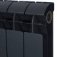 Радиатор биметаллический Global STYLE PLUS 500 8 секций боковое подключение черный 155263