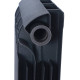 Радиатор биметаллический Global STYLE PLUS 500 8 секций боковое подключение черный 155263