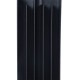 Радиатор биметаллический Global STYLE PLUS 500 8 секций боковое подключение черный 155263
