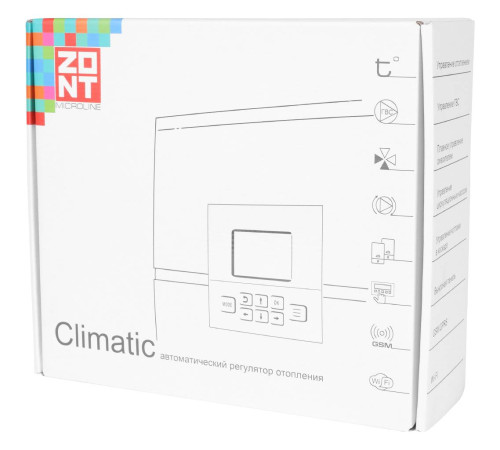 Погодозависимый автоматический регулятор ZONT Climatic 1.2 (741) ML00004510