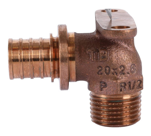 Угольник настенный REHAU RAUTITAN RX+ 20-R 1/2 наружная резьба 14563651001