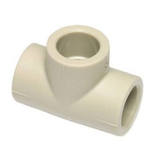 Тройник полипропиленовый равнопроходной Ekoplastik 20 мм STK020RCTX