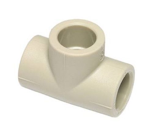 Тройник полипропиленовый равнопроходной Ekoplastik 20 мм STK020RCTX