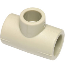 Тройник полипропиленовый редукционный Wavin Ekoplastik 25x20x25 мм STKR02520RCT