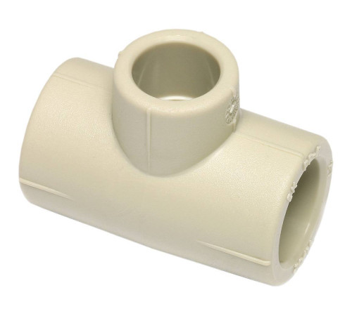 Тройник полипропиленовый редукционный Wavin Ekoplastik 25x20x25 мм STKR02520RCT