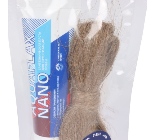 Набор уплотнительной пасты со льном СантехМастерГель Aquaflax Nano 61005