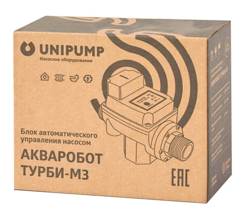 Блок управления насосом UNIPUMP ТУРБИ-М3 2,0-3,5 бар 54283