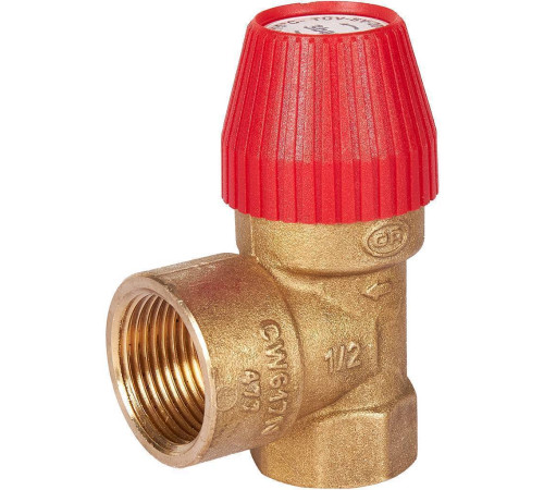 Клапан предохранительный для отопления STOUT 1/2x3/4 3 бар SVS-0010-003015