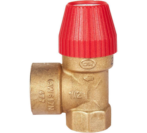 Клапан предохранительный для отопления STOUT 1/2x3/4 3 бар SVS-0010-003015