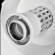 Оголовок с ветрозащитой ROMMER 60/100 мм алюминий белый RCA-6010-000334