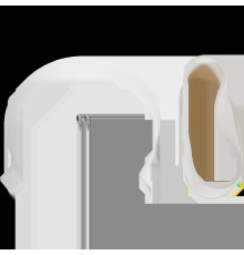 Хомут комплект для дымохода ROMMER D100 мм (резиновый, стальной, саморезы) RCA-6010-000001