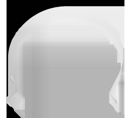 Хомут комплект для дымохода ROMMER D100 мм (резиновый, стальной, саморезы) RCA-6010-000001