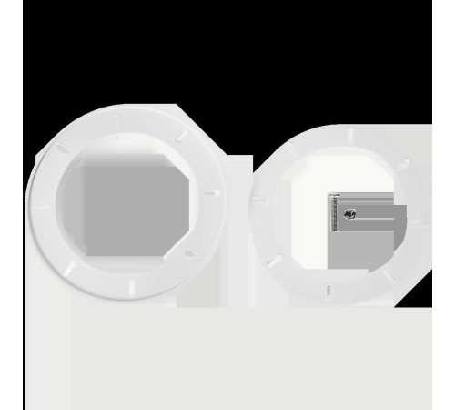 Фланец пластиковый ROMMER D100 комплект RCA-6010-000005