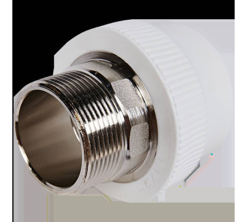 Муфта комбинированная Pro Aqua PP-R 50x1 1/2 под ключ НР белая PA23522P
