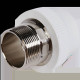 Муфта комбинированная Pro Aqua PP-R 50x1 1/2 под ключ НР белая PA23522P
