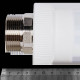 Муфта комбинированная Pro Aqua PP-R 50x1 1/2 под ключ НР белая PA23522P