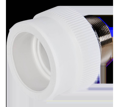 Муфта комбинированная Pro Aqua PP-R 63x2 под ключ НР белая PA23524P