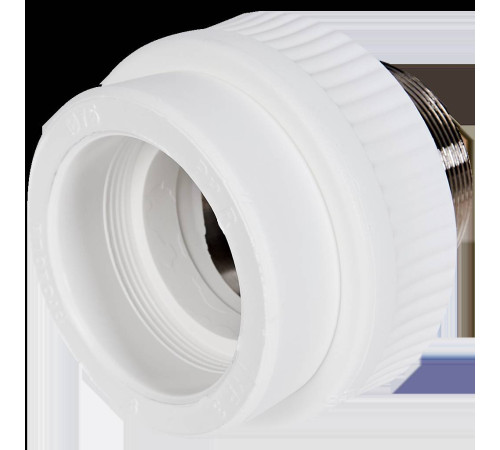 Муфта комбинированная Pro Aqua PP-R 75x2 1/2 под ключ НР белая PA23526