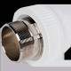 Муфта комбинированная Pro Aqua PP-R 75x2 1/2 под ключ НР белая PA23526