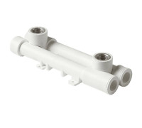 Комплект настенный универсальный Pro Aqua 20x1/2 PP-R белый PA60008