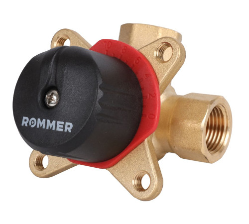 Клапан смесительный трехходовой ROMMER 1/2 Kvs 2.5 RVM-0003-002515