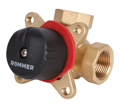 Клапан смесительный трехходовой ROMMER 3/4 Kvs 6.3 RVM-0003-006320