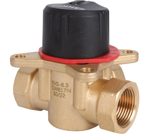 Клапан смесительный трехходовой ROMMER 3/4 Kvs 6.3 RVM-0003-006320