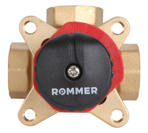 Клапан смесительный трехходовой ROMMER 3/4 Kvs 6.3 RVM-0003-006320