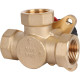 Клапан смесительный трехходовой ROMMER 3/4 Kvs 6.3 RVM-0003-006320